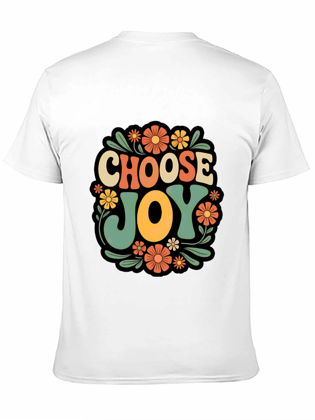 Choose Joy Retro Graphic T-Shirt