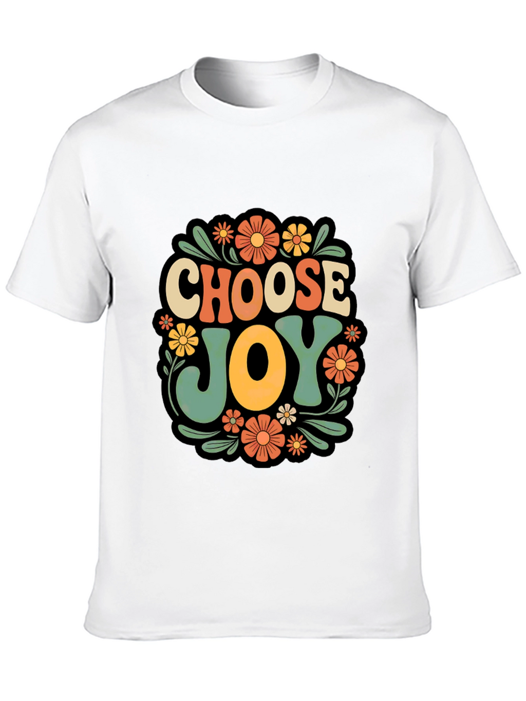 Choose Joy Retro Graphic T-Shirt