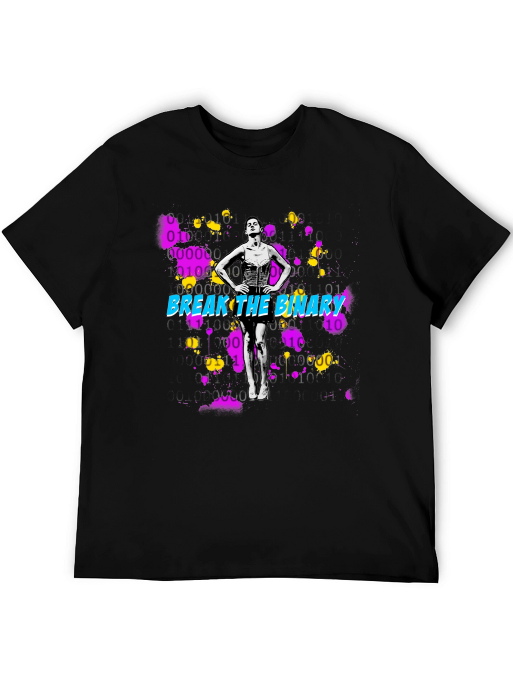 Break The Binary Graphic T-Shirt