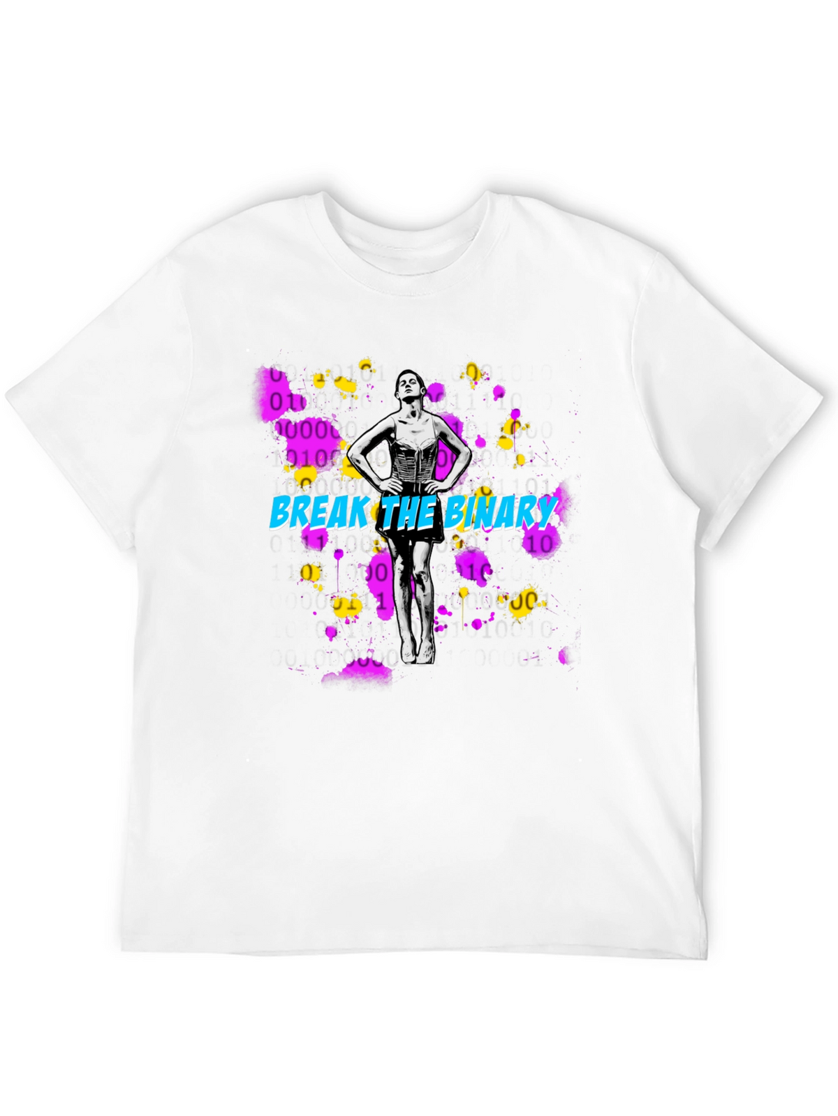 Break The Binary Graphic T-Shirt