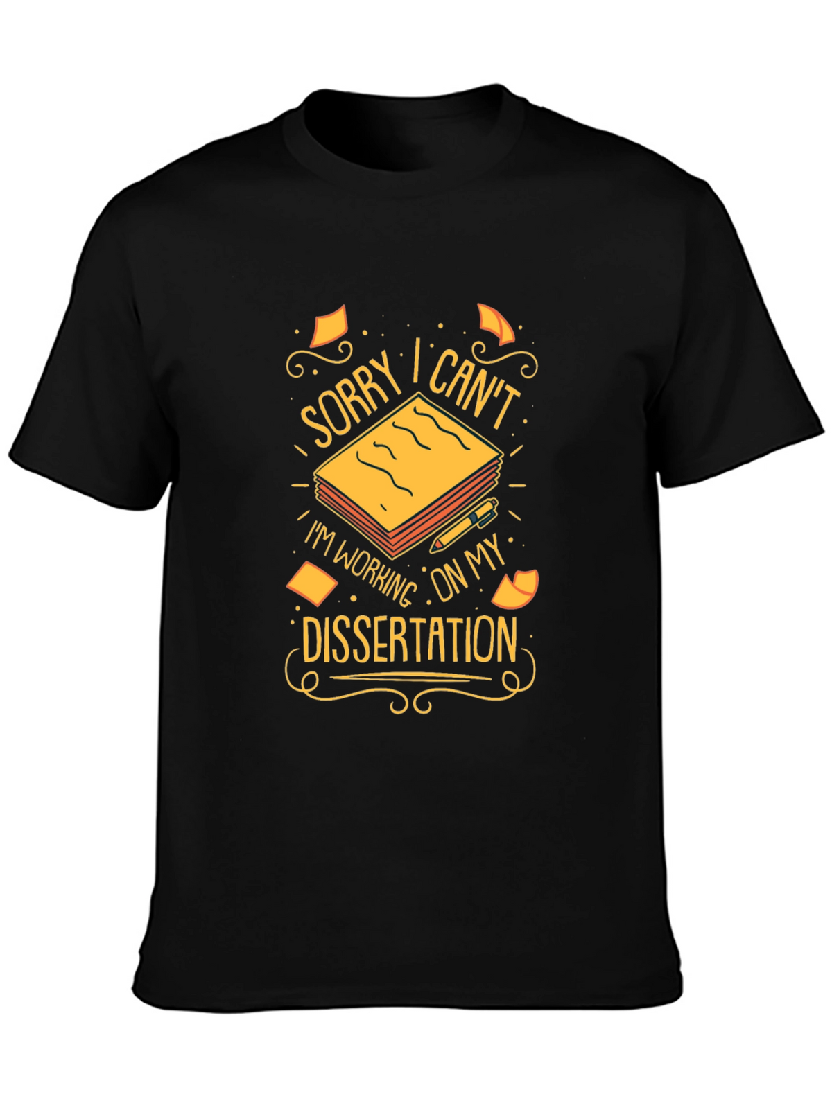 Dissertation T-Shirt - Funny Study Tee