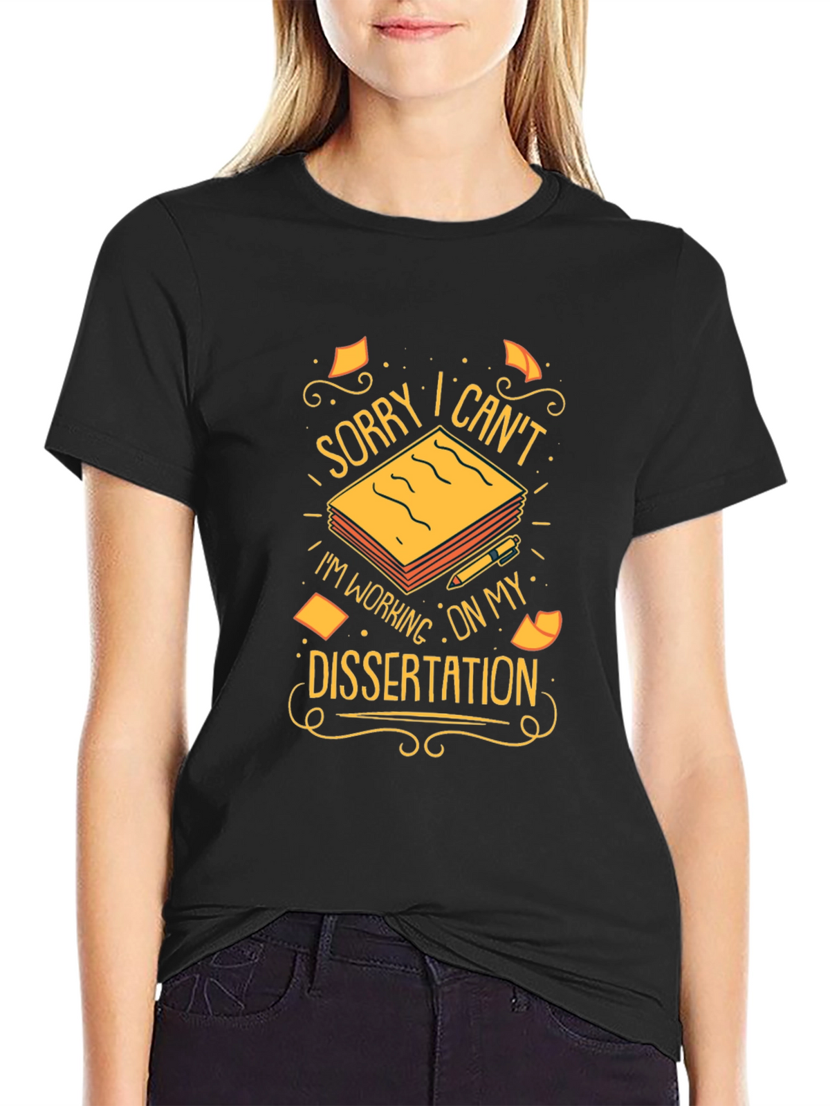Dissertation T-Shirt - Funny Study Tee