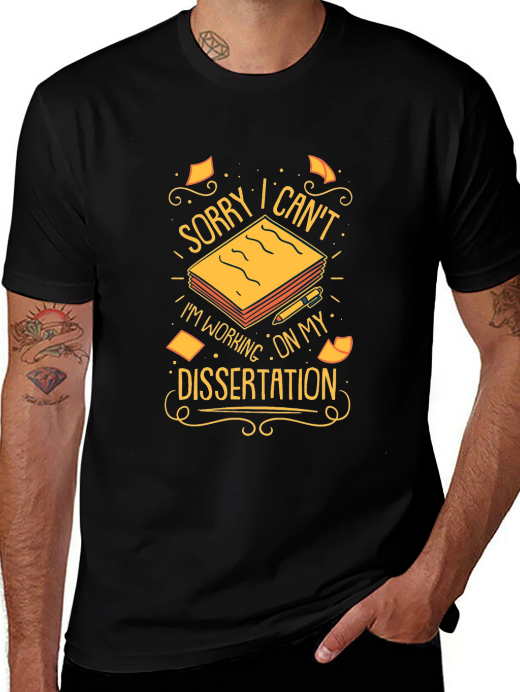 Dissertation T-Shirt - Funny Study Tee