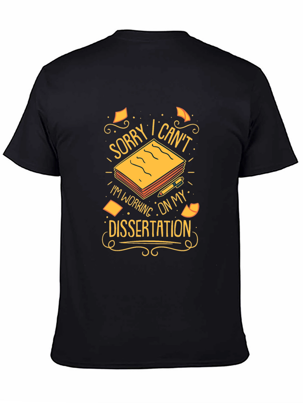 Dissertation T-Shirt - Funny Study Tee