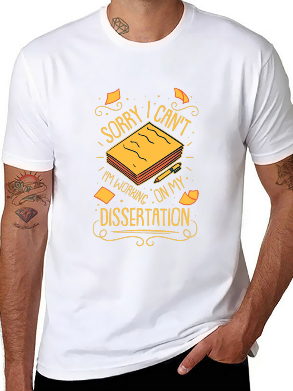 Dissertation T-Shirt - Funny Study Tee