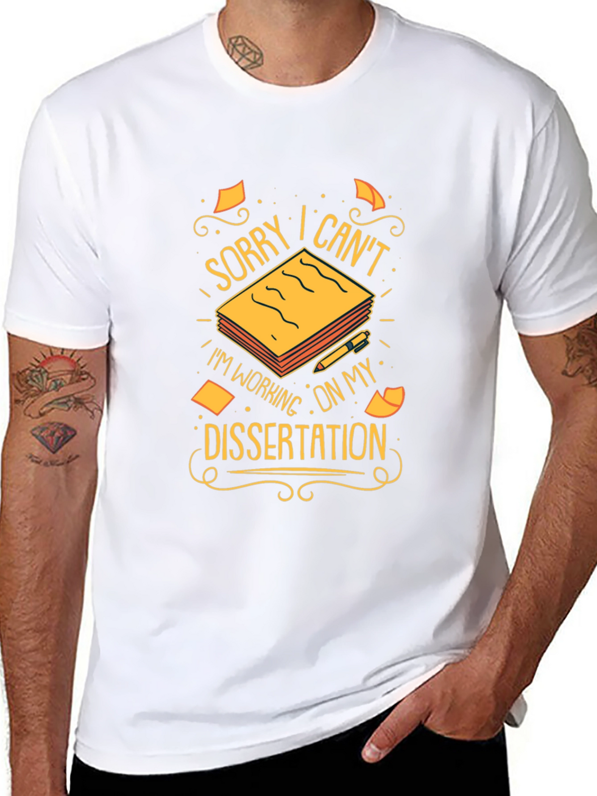 Dissertation T-Shirt - Funny Study Tee