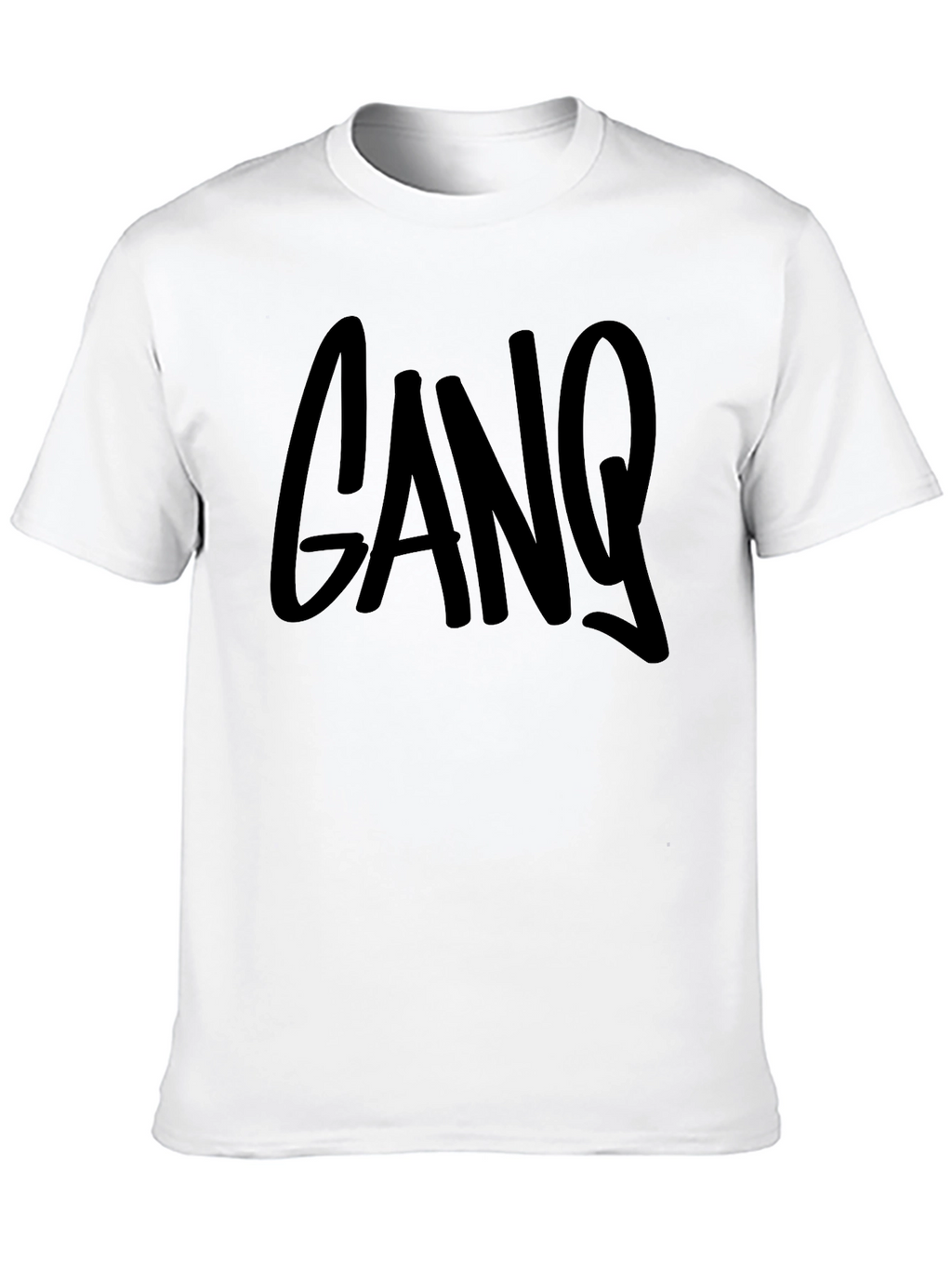 Black Gang Graphic Print Tee