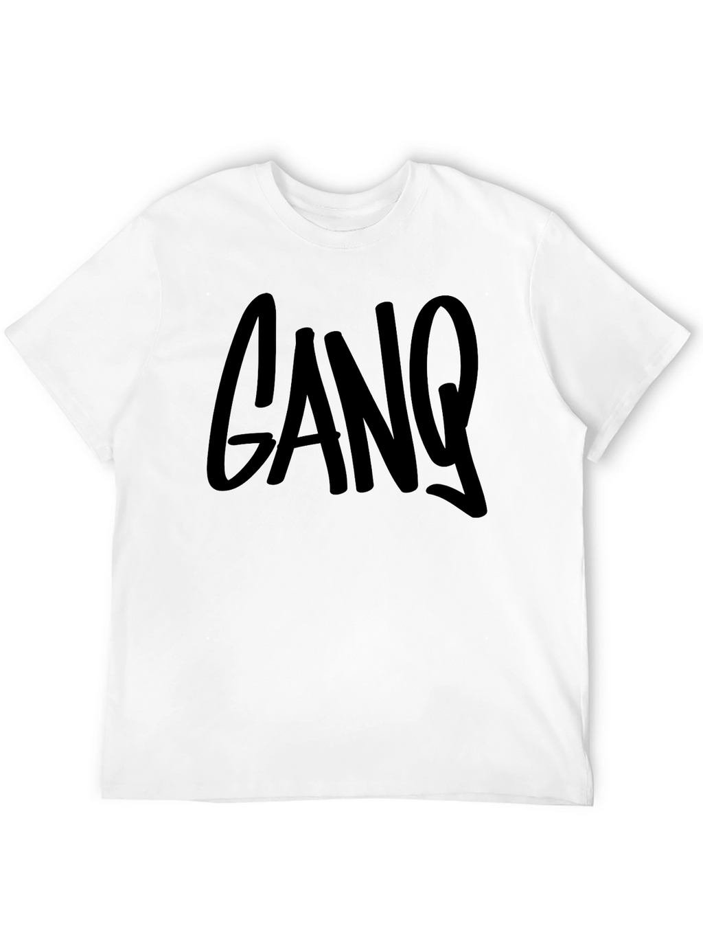 Black Gang Graphic Print Tee