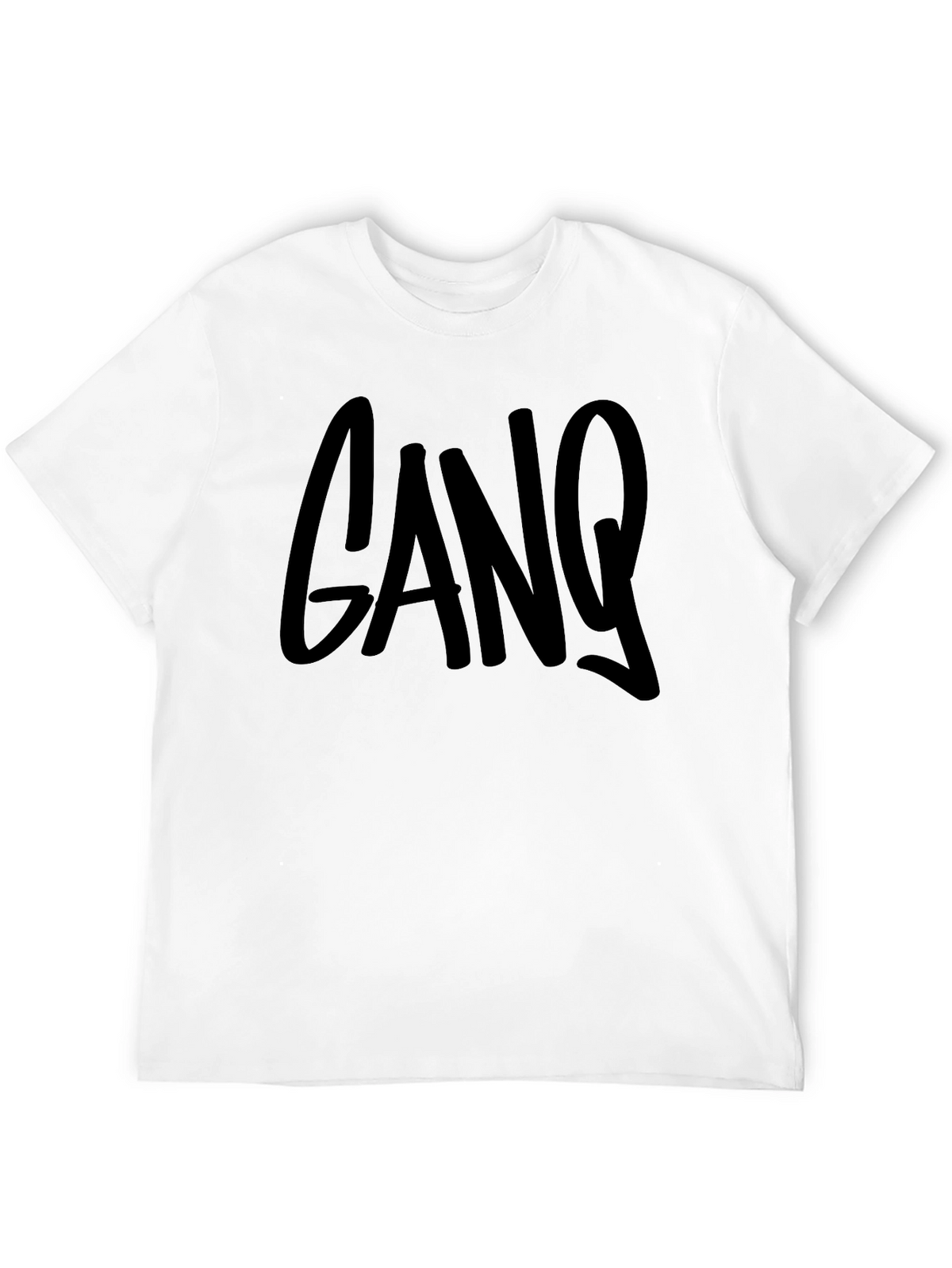Black Gang Graphic Print Tee