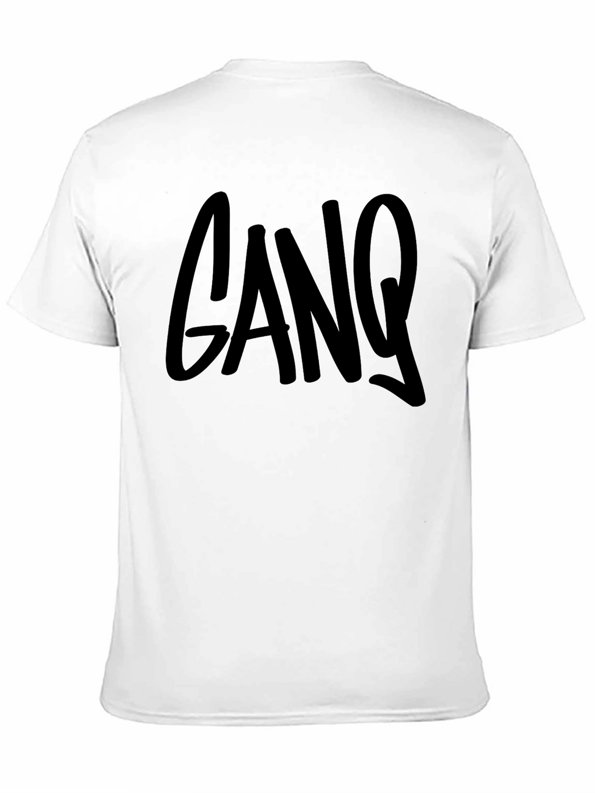 Black Gang Graphic Print Tee