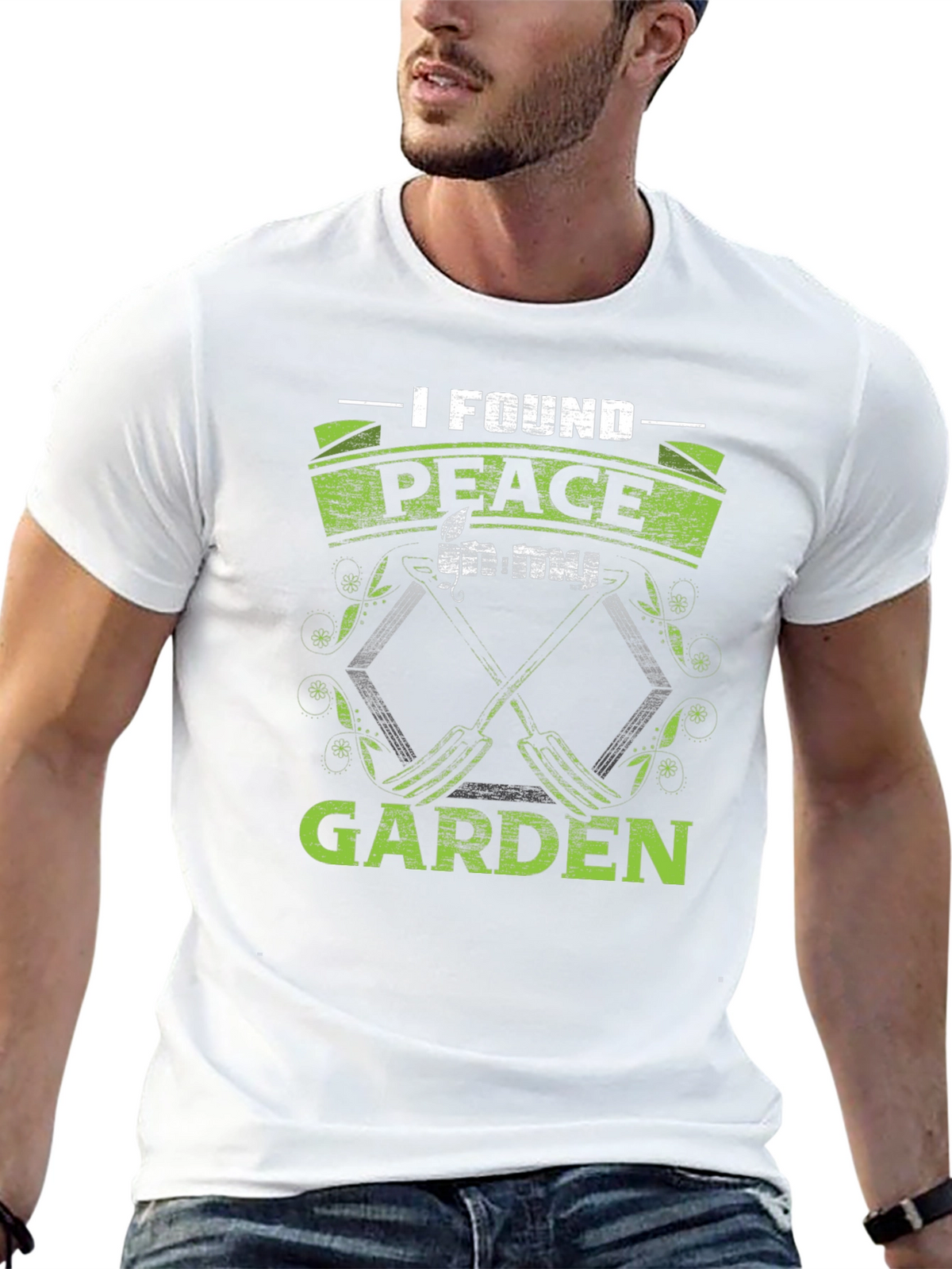 I Found Peace in My Garden T-Shirt