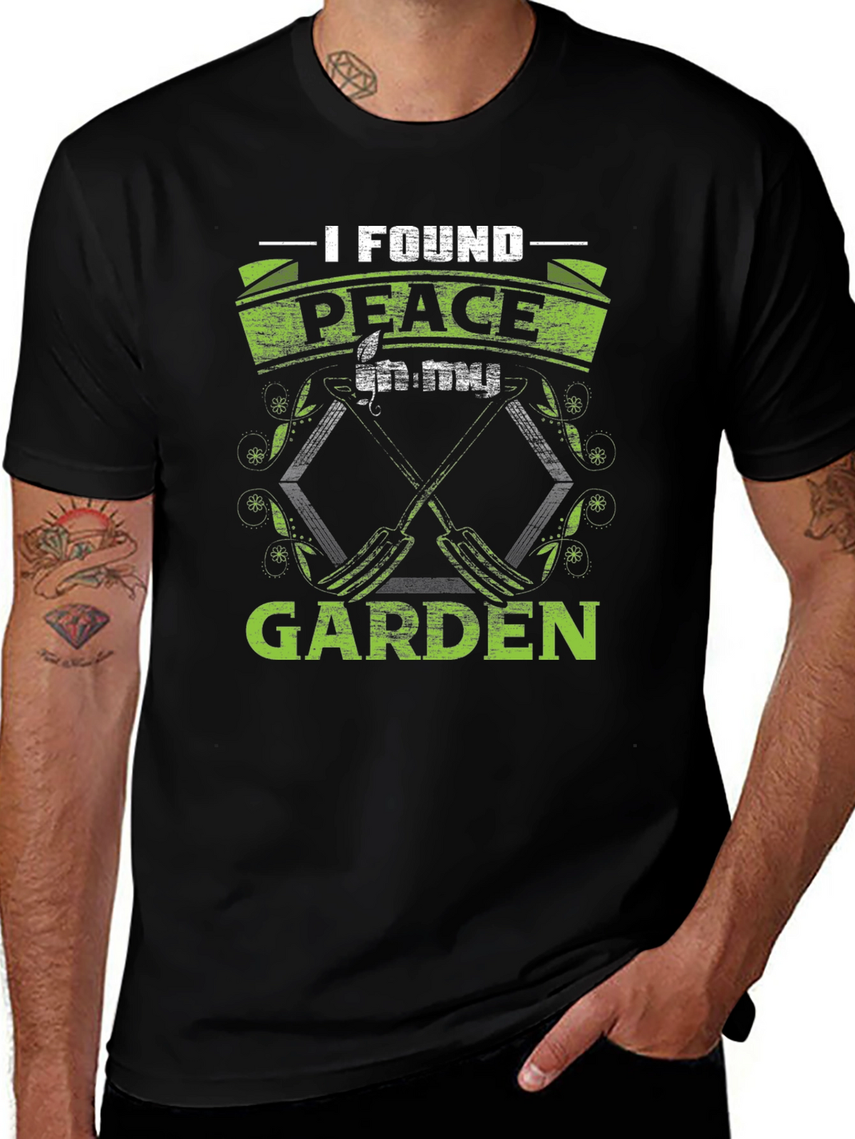 I Found Peace in My Garden T-Shirt