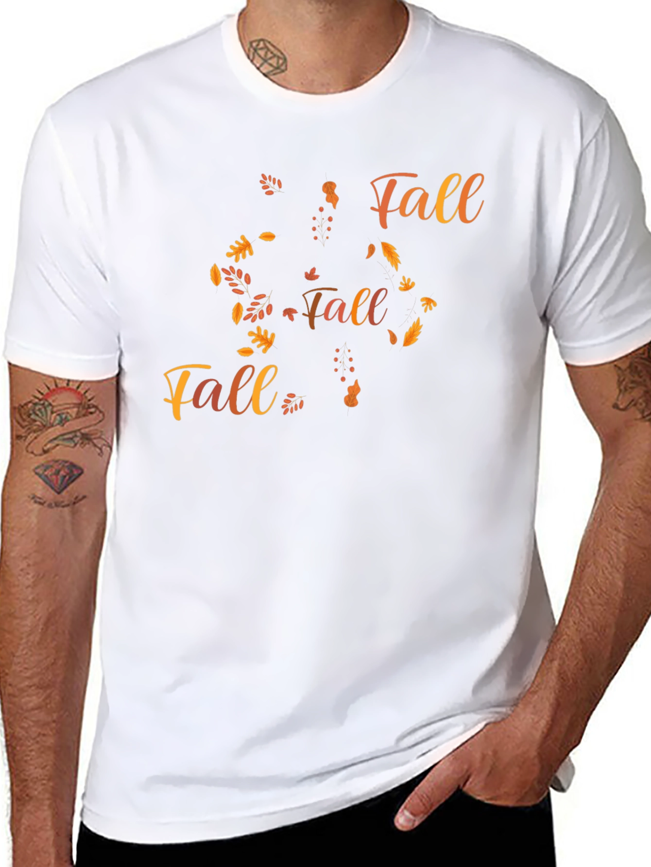 Fall Themed Graphic T-Shirt