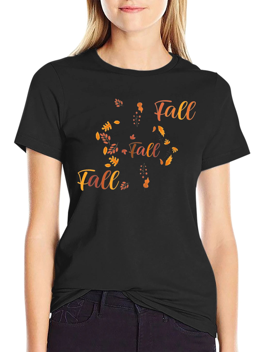 Fall Themed Graphic T-Shirt