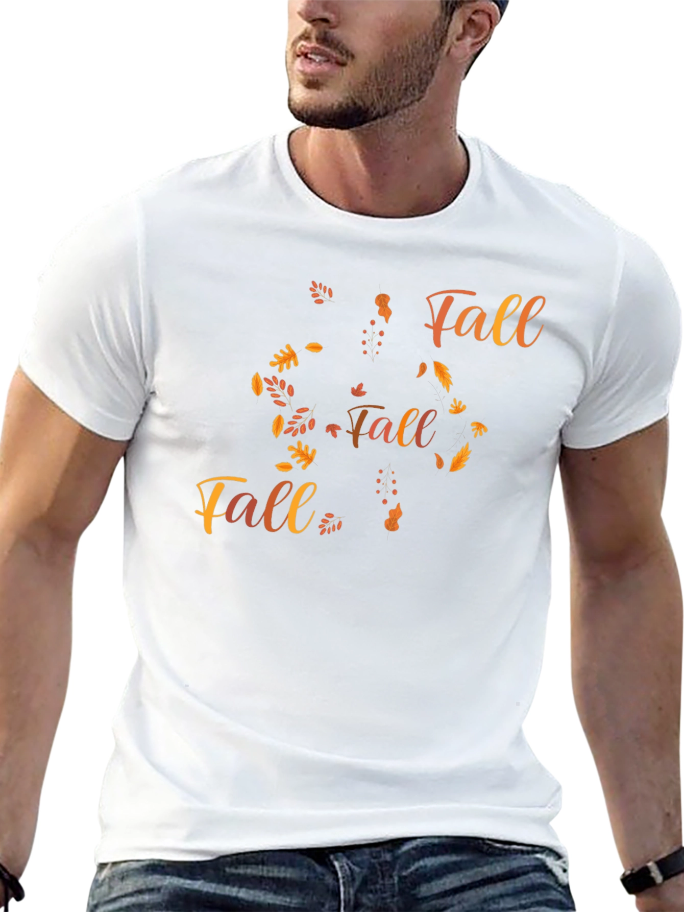 Fall Themed Graphic T-Shirt