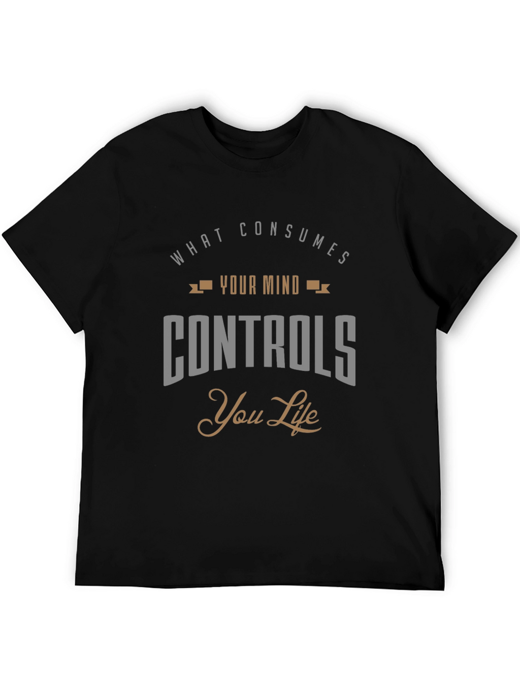 What Consumes Your Mind Graphic Tee