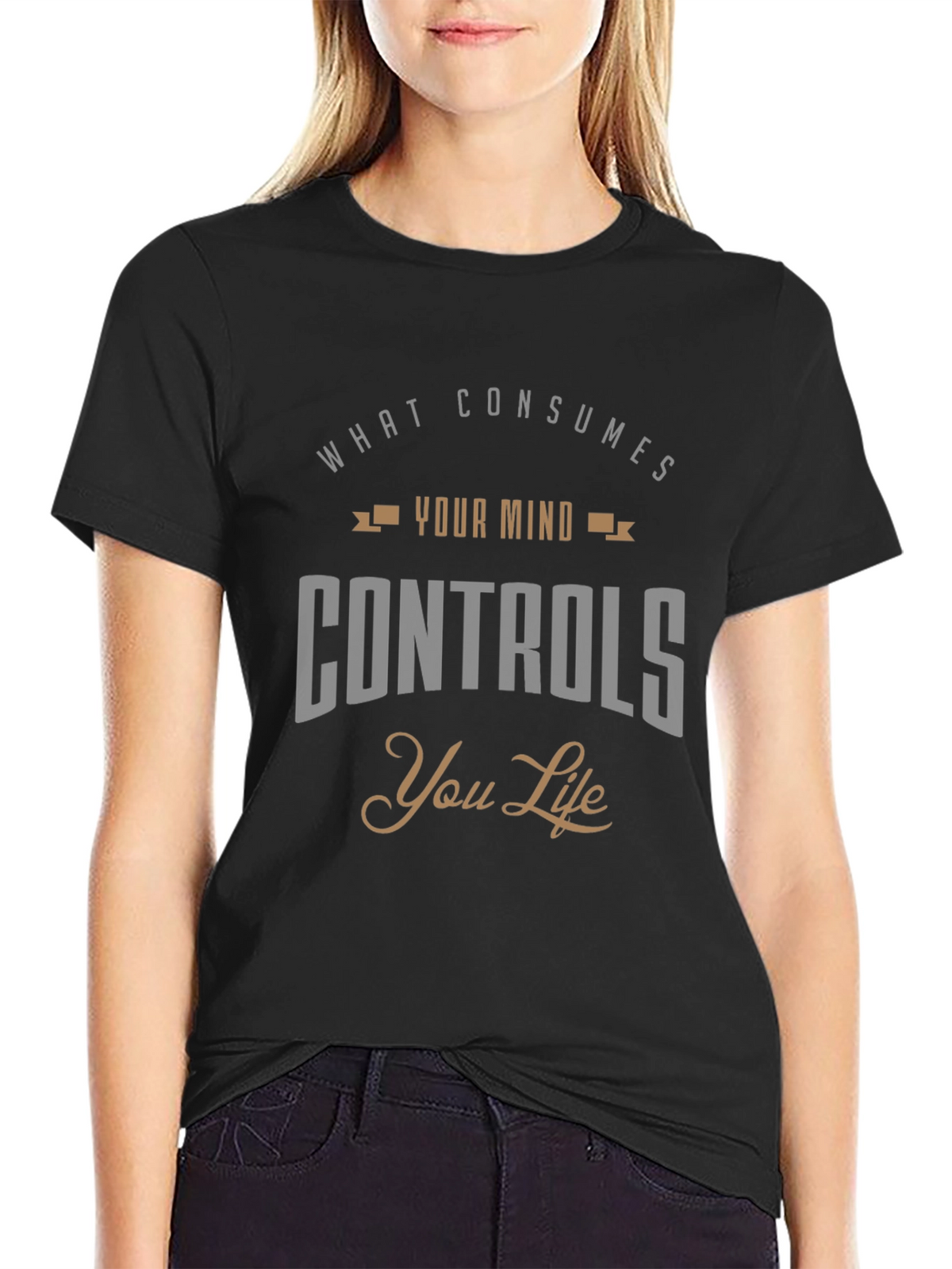 What Consumes Your Mind Graphic Tee