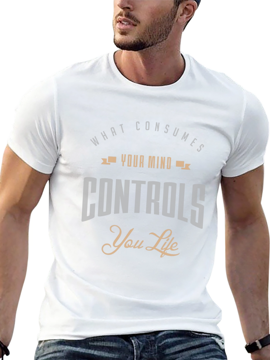 What Consumes Your Mind Graphic Tee