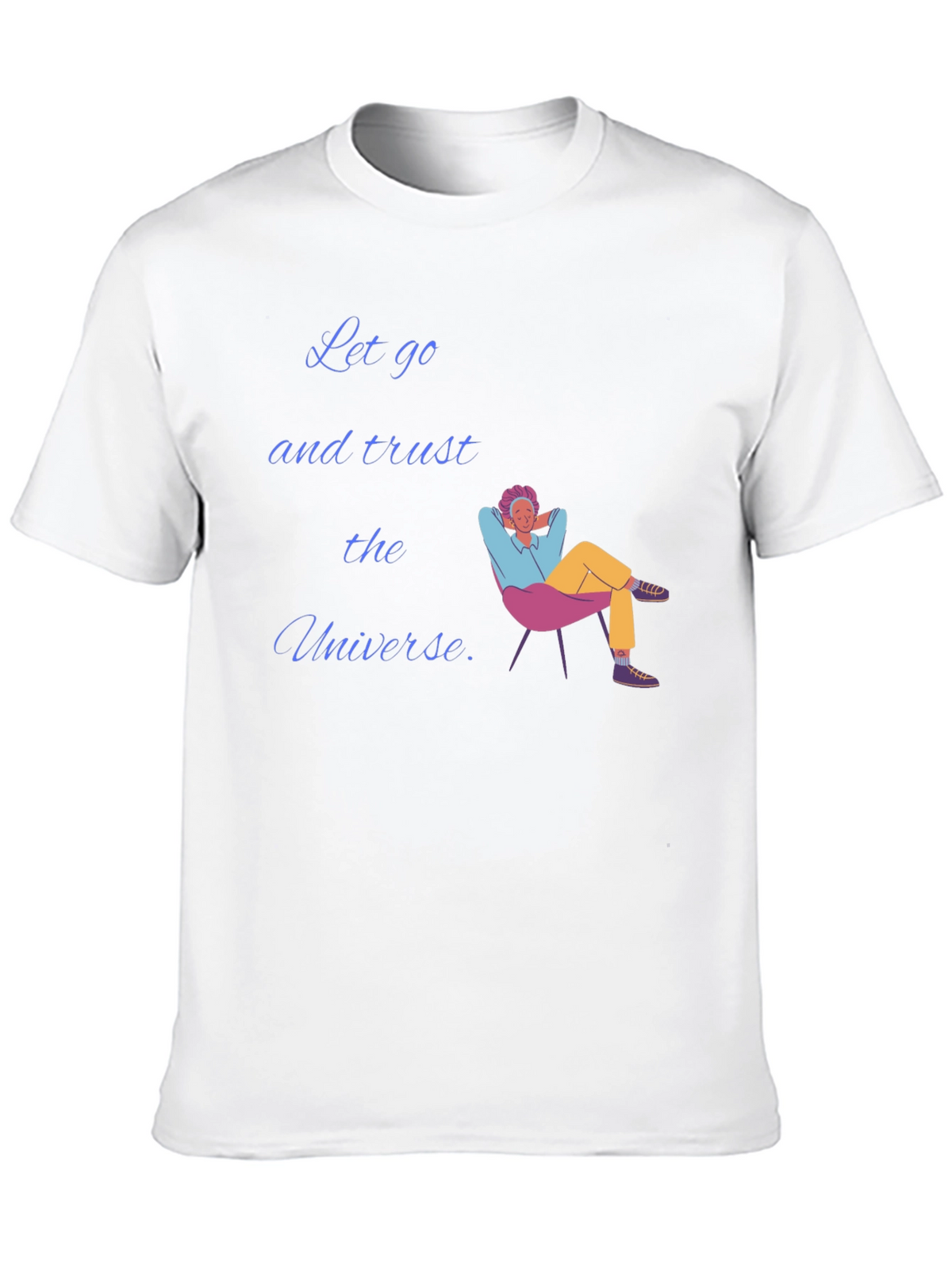 Trust the Universe Black Graphic T-Shirt