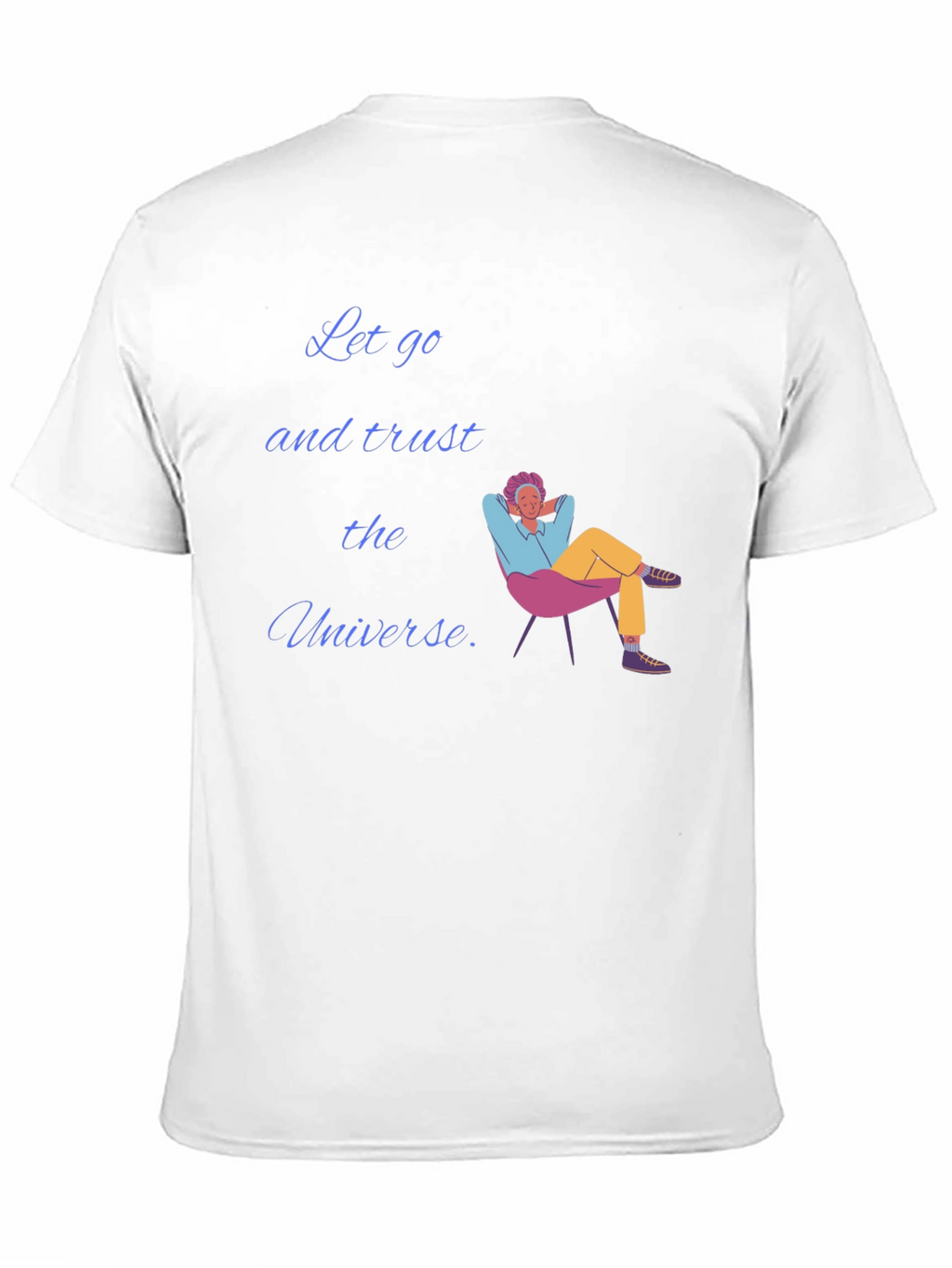 Trust the Universe Black Graphic T-Shirt
