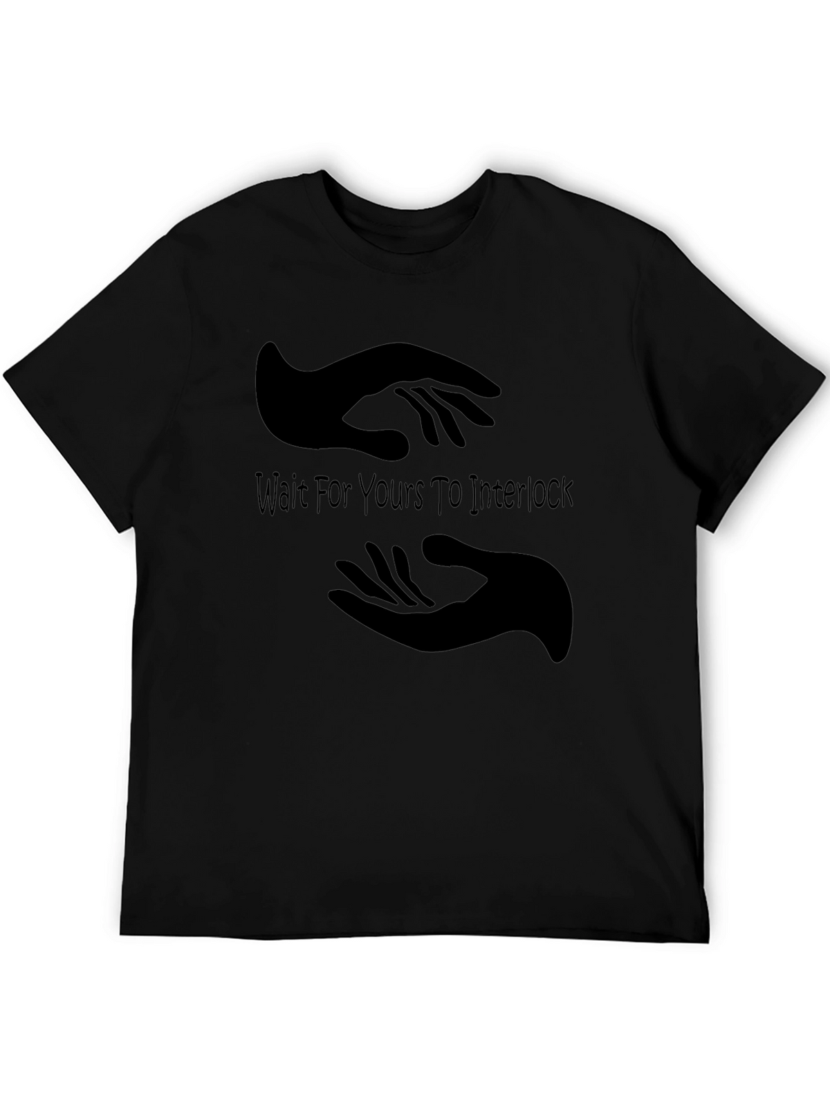 Interlocking Hands Graphic Tee - Wait For Yours