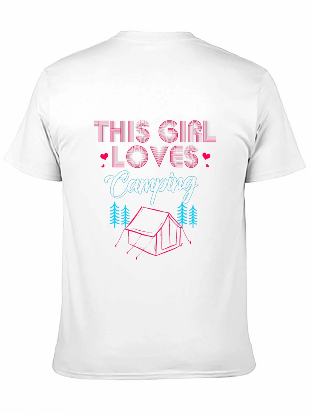 Camping Lover Womens Graphic Tee