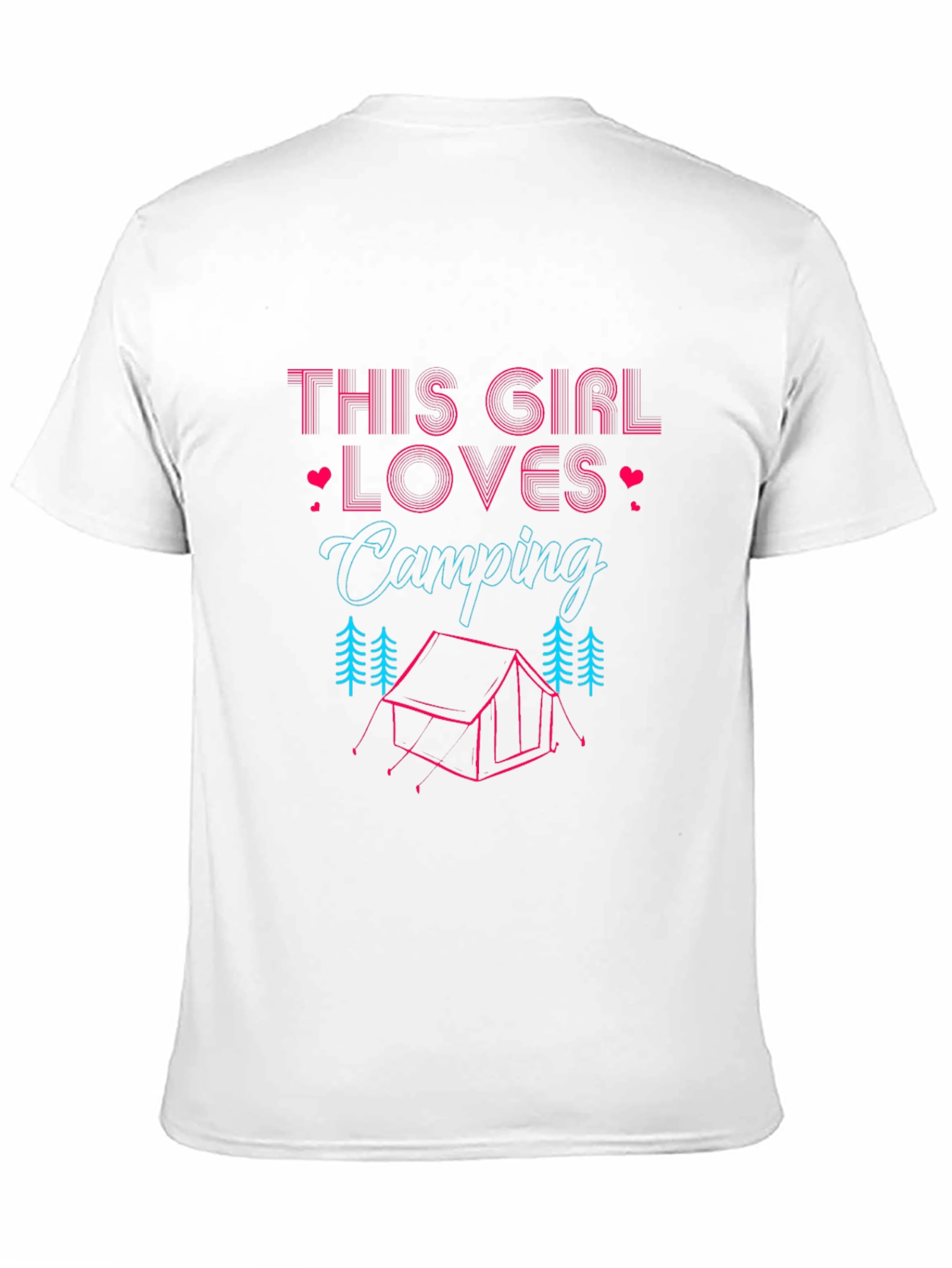 Camping Lover Womens Graphic Tee