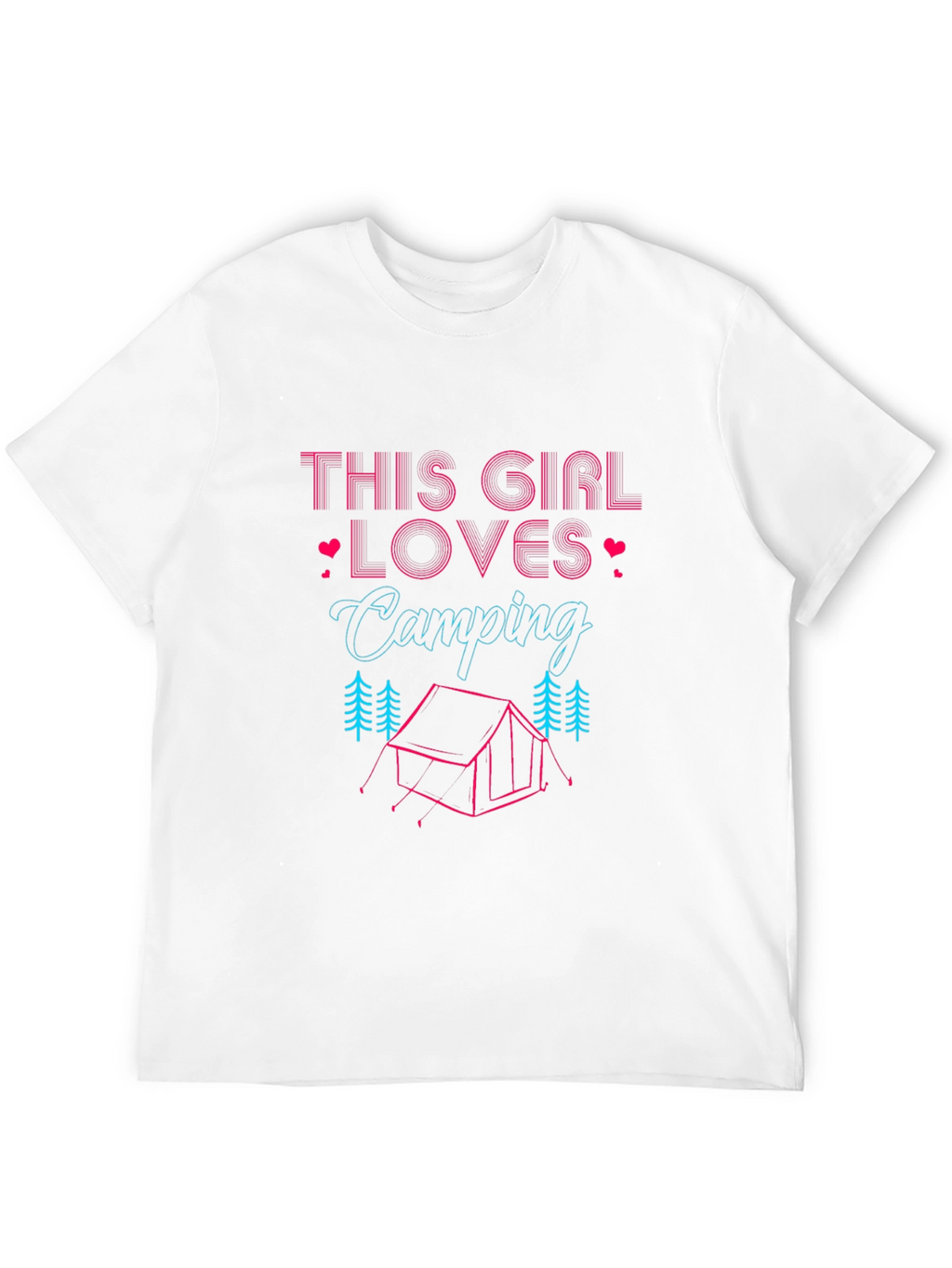 Camping Lover Womens Graphic Tee