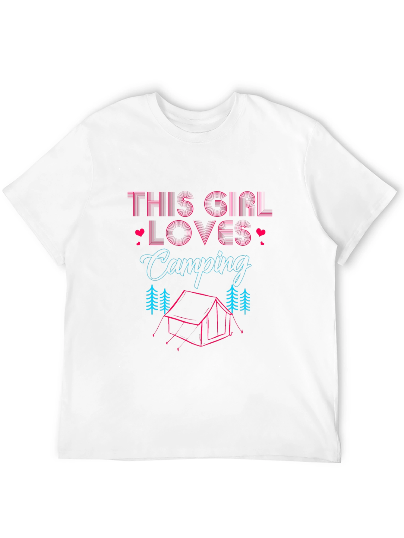 Camping Lover Womens Graphic Tee