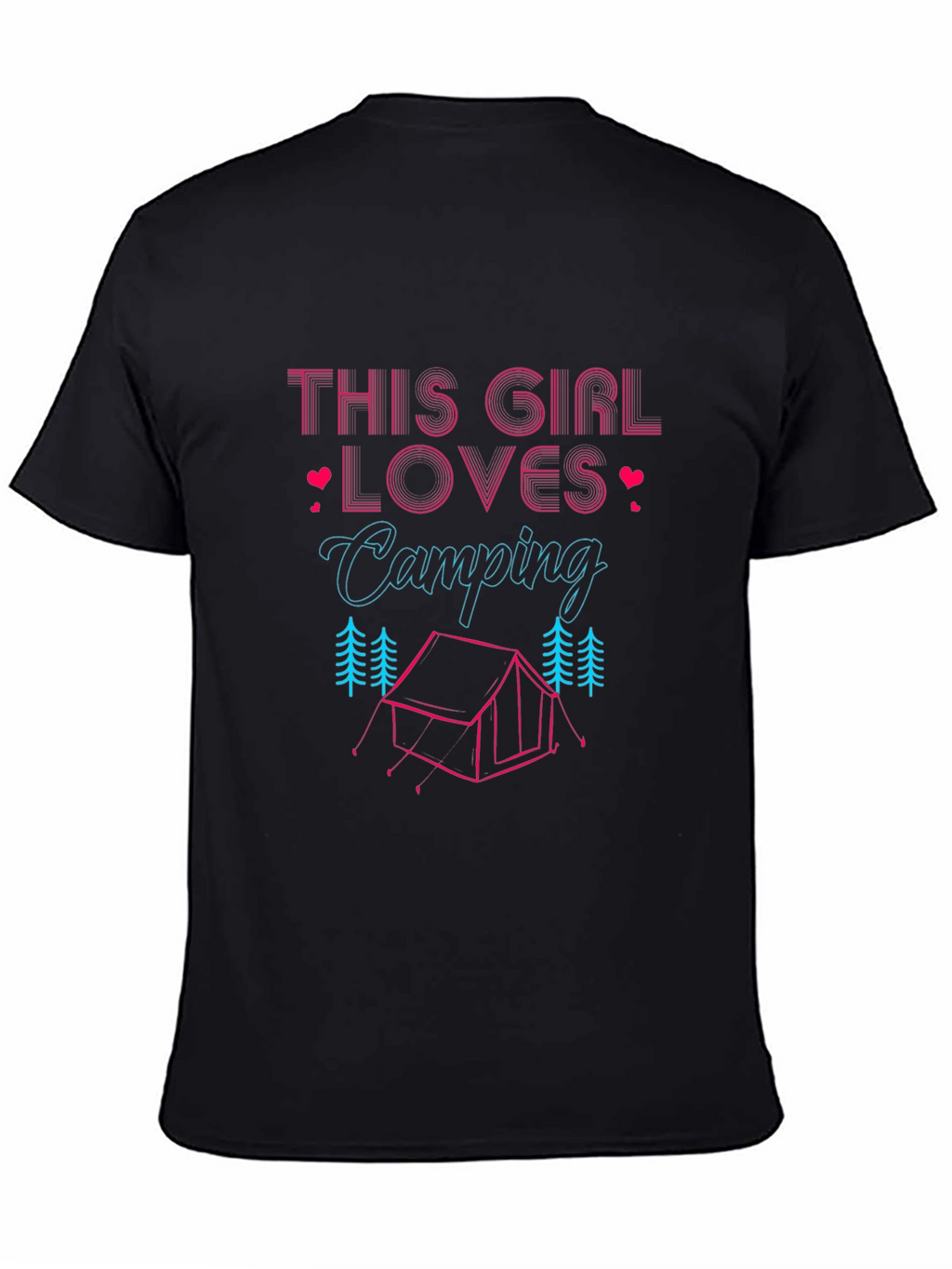 Camping Lover Womens Graphic Tee