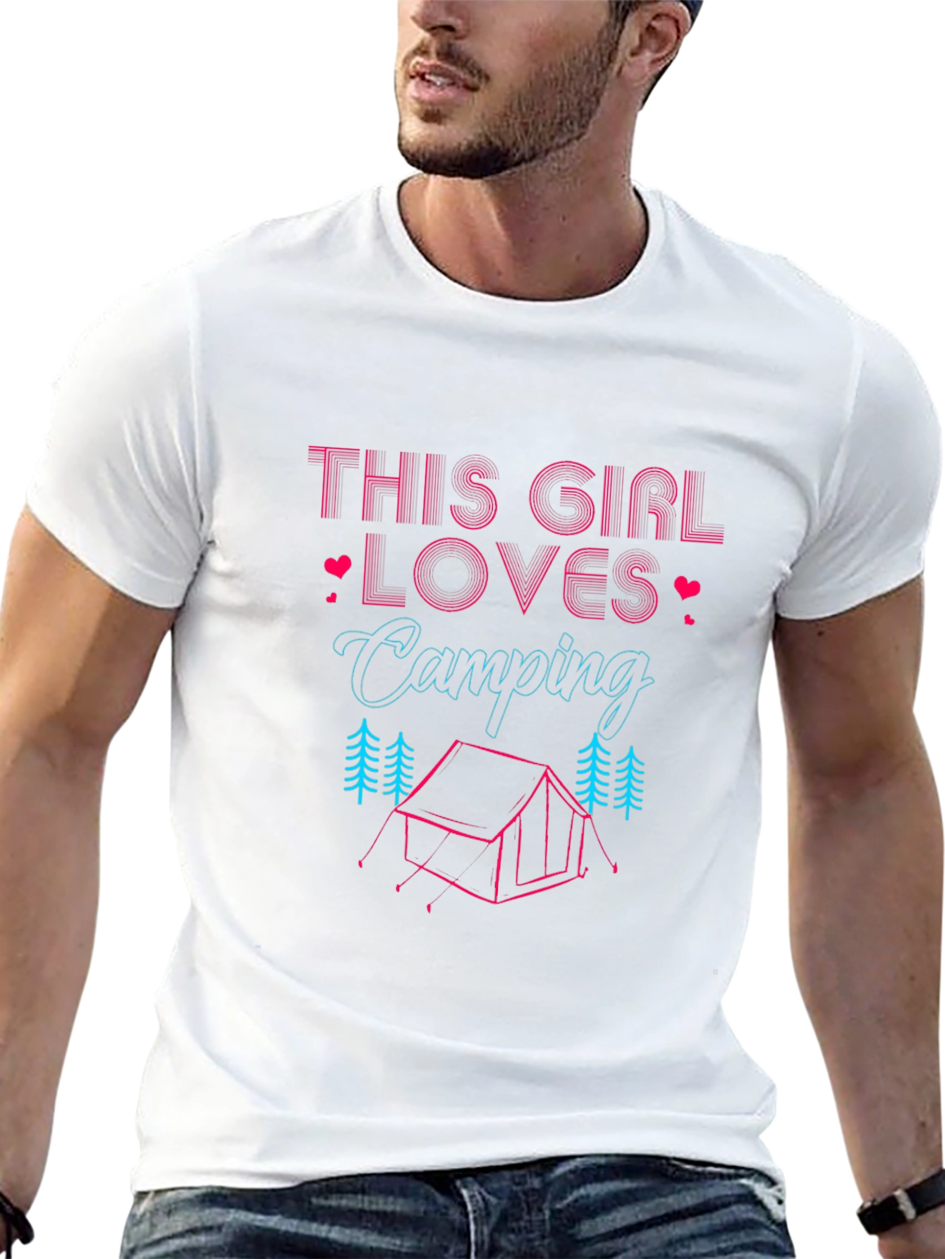 Camping Lover Womens Graphic Tee