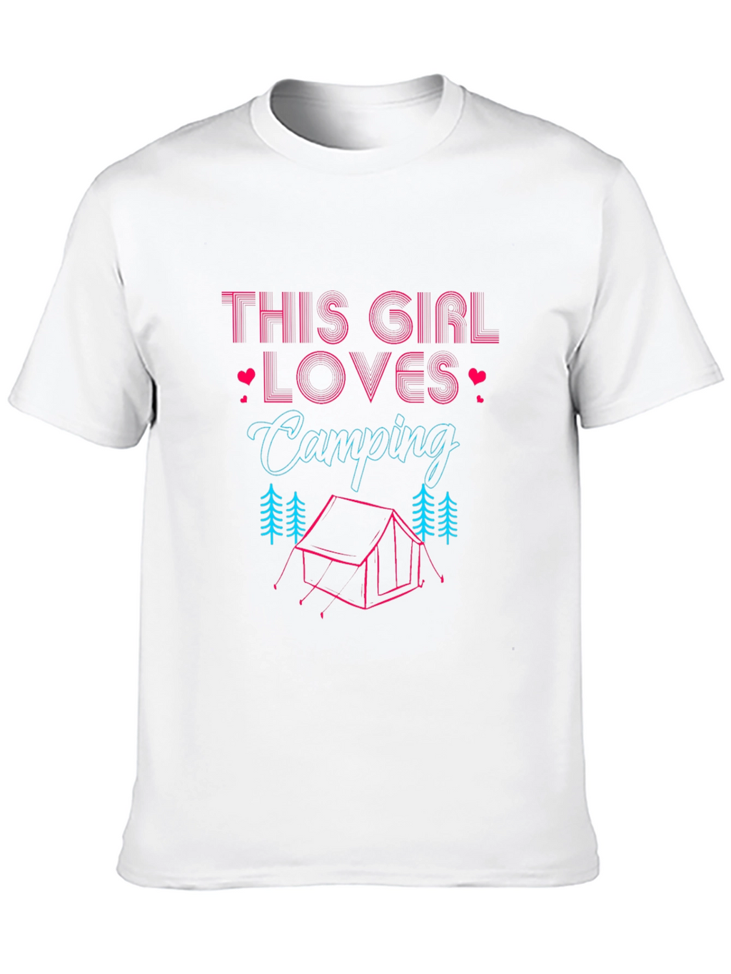 Camping Lover Womens Graphic Tee