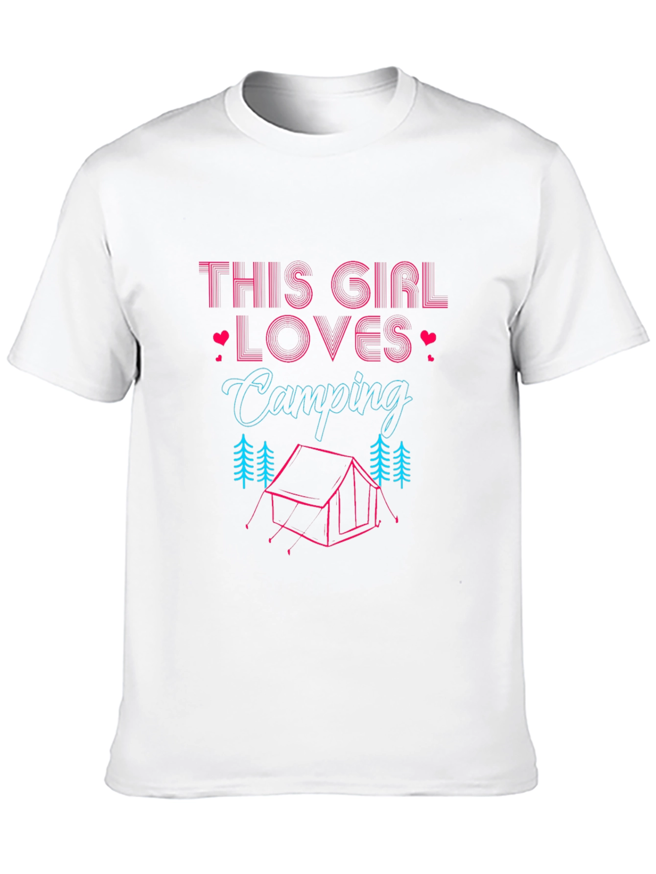 Camping Lover Womens Graphic Tee