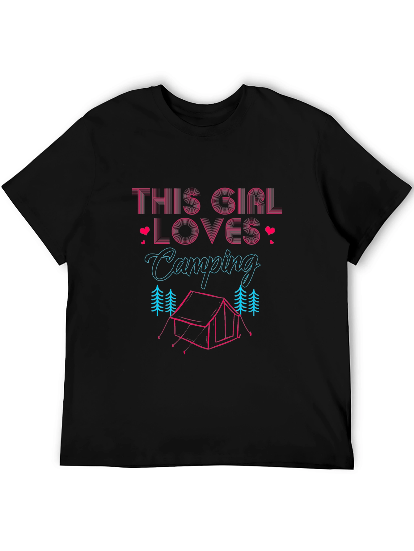 Camping Lover Womens Graphic Tee