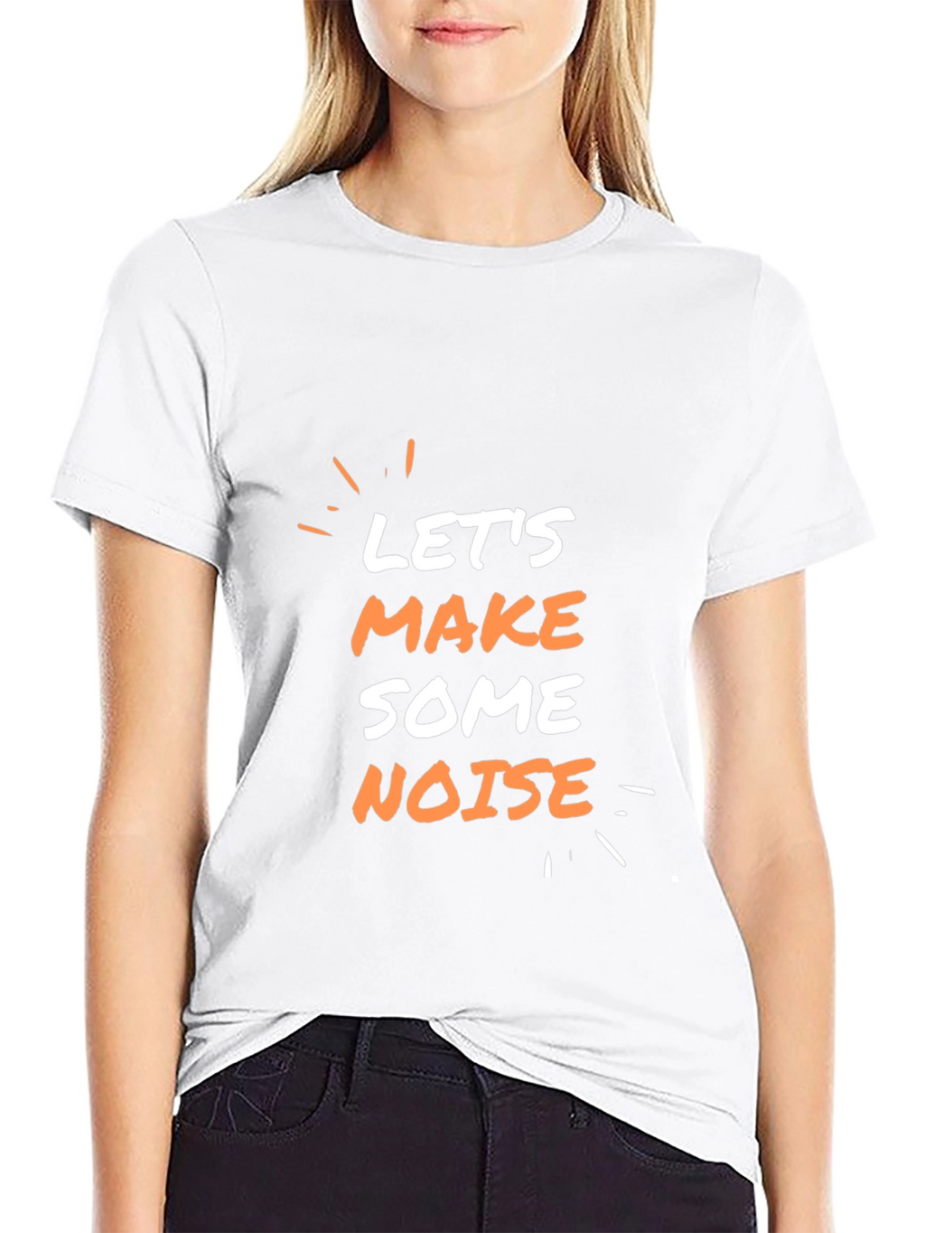 Lets Make Some Noise T-Shirt - Black Graphic Tee