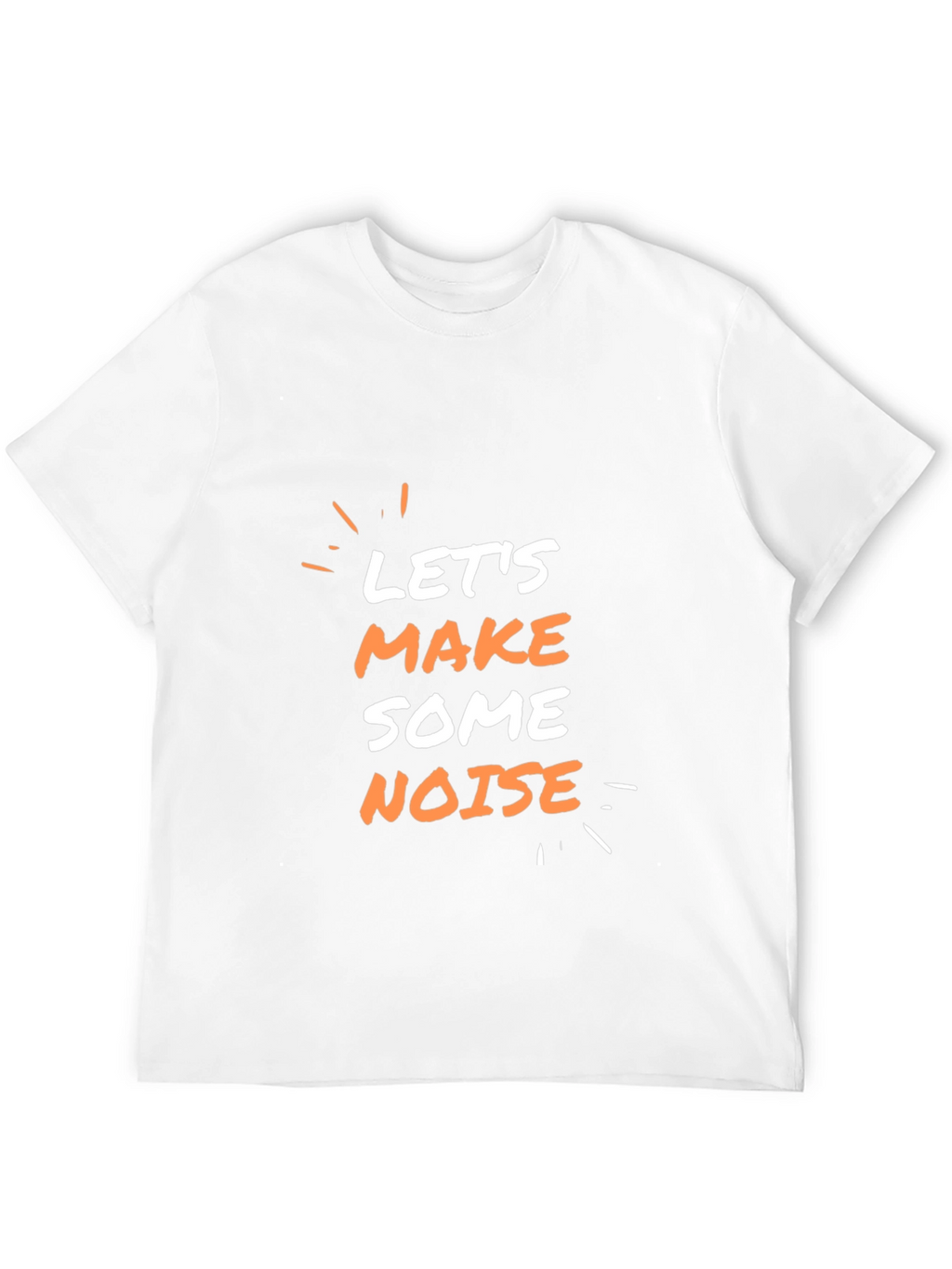 Lets Make Some Noise T-Shirt - Black Graphic Tee