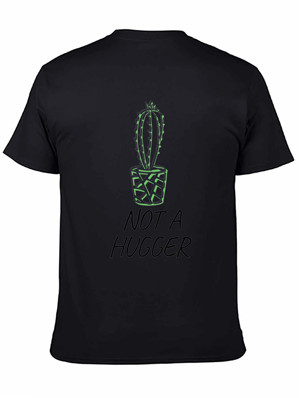Not a Hugger Cactus Tee