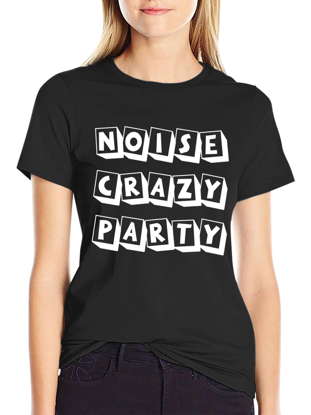Noise Crazy Party T-Shirt - Black Tee