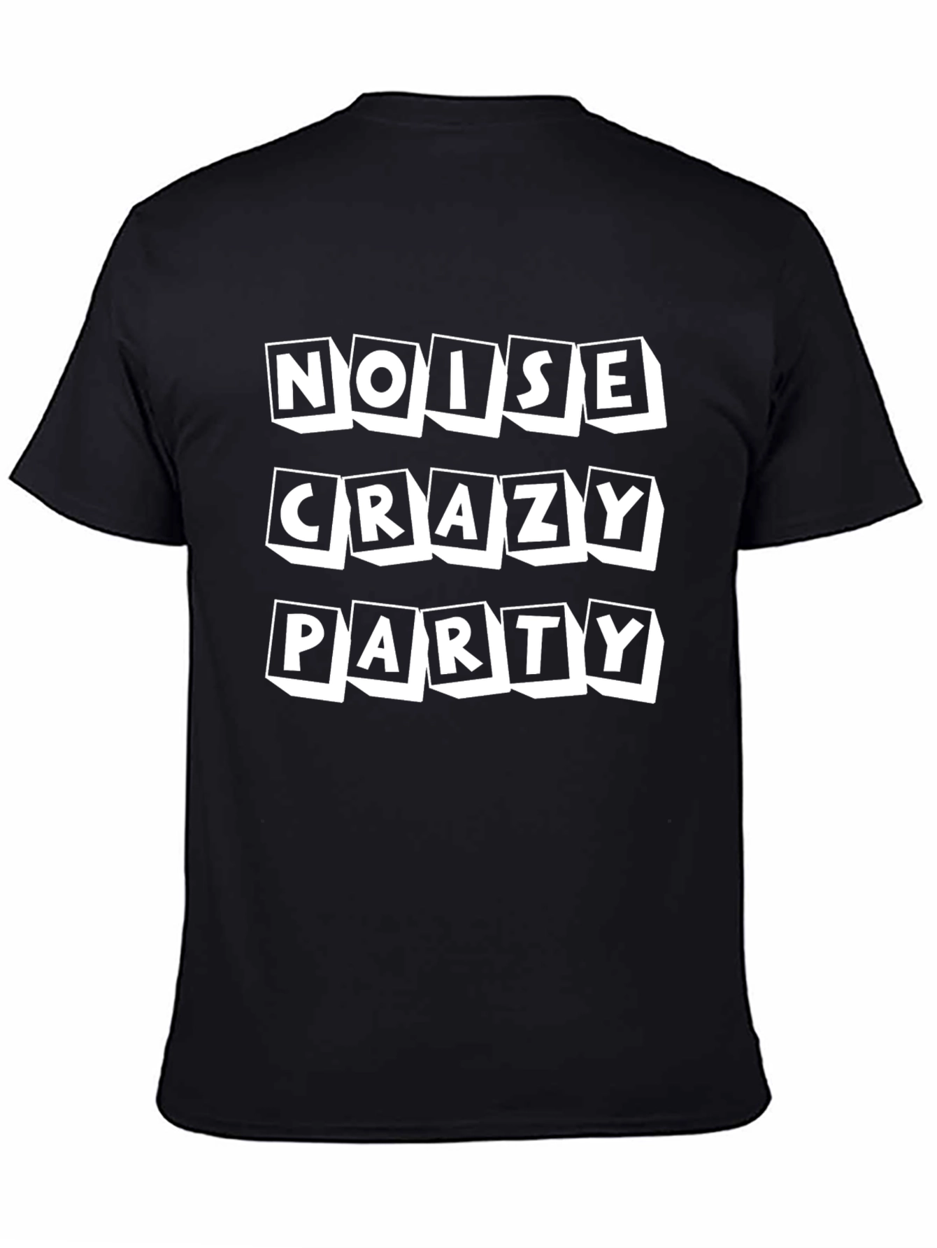 Noise Crazy Party T-Shirt - Black Tee