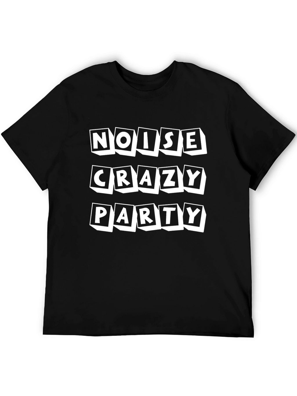 Noise Crazy Party T-Shirt - Black Tee