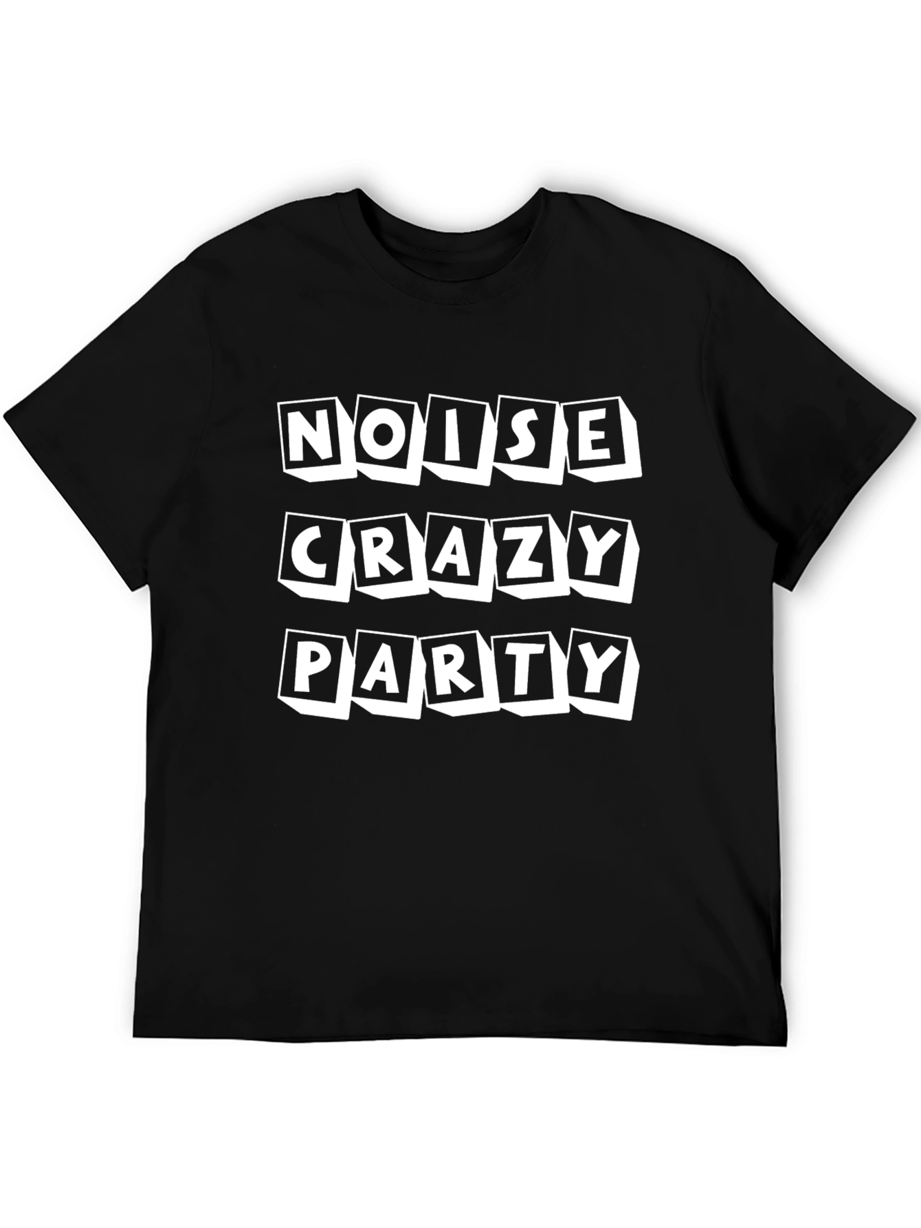 Noise Crazy Party T-Shirt - Black Tee