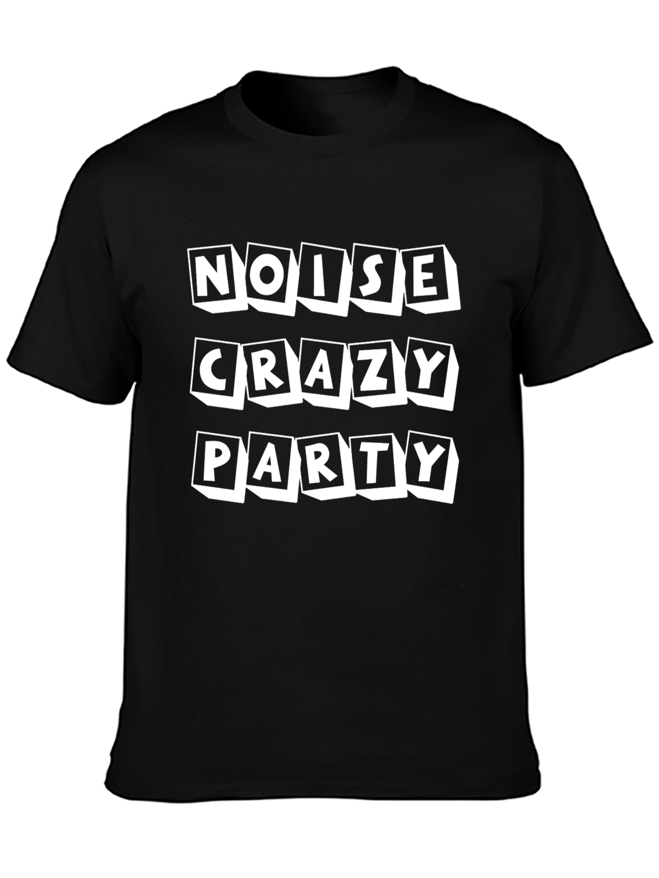 Noise Crazy Party T-Shirt - Black Tee