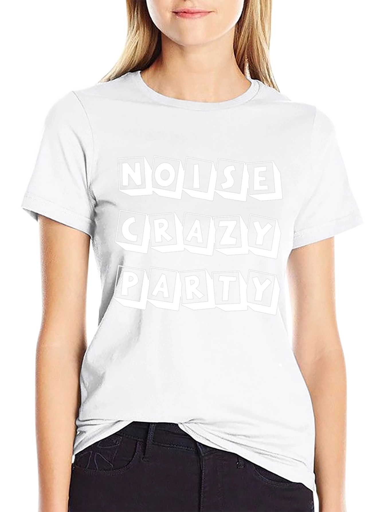 Noise Crazy Party T-Shirt - Black Tee