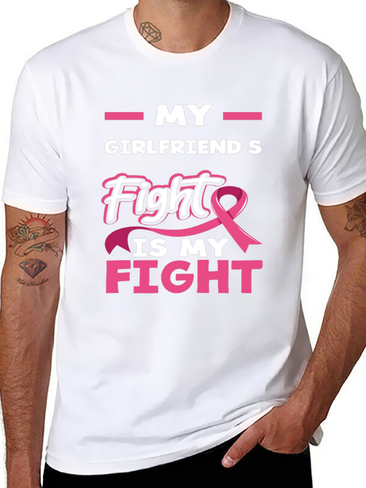 Girlfriends Fight is My Fight T-Shirt
