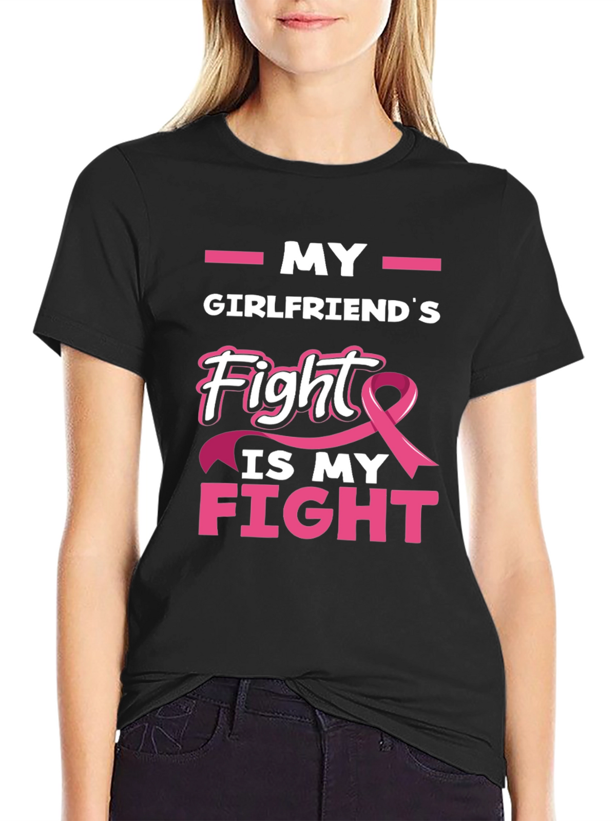 Girlfriends Fight is My Fight T-Shirt