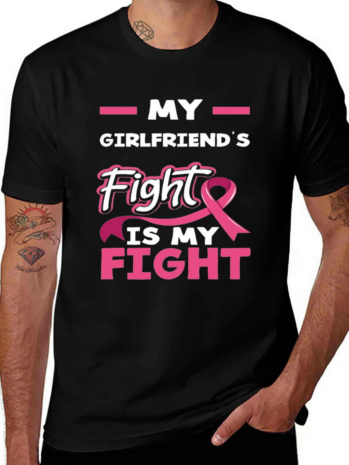 Girlfriends Fight is My Fight T-Shirt