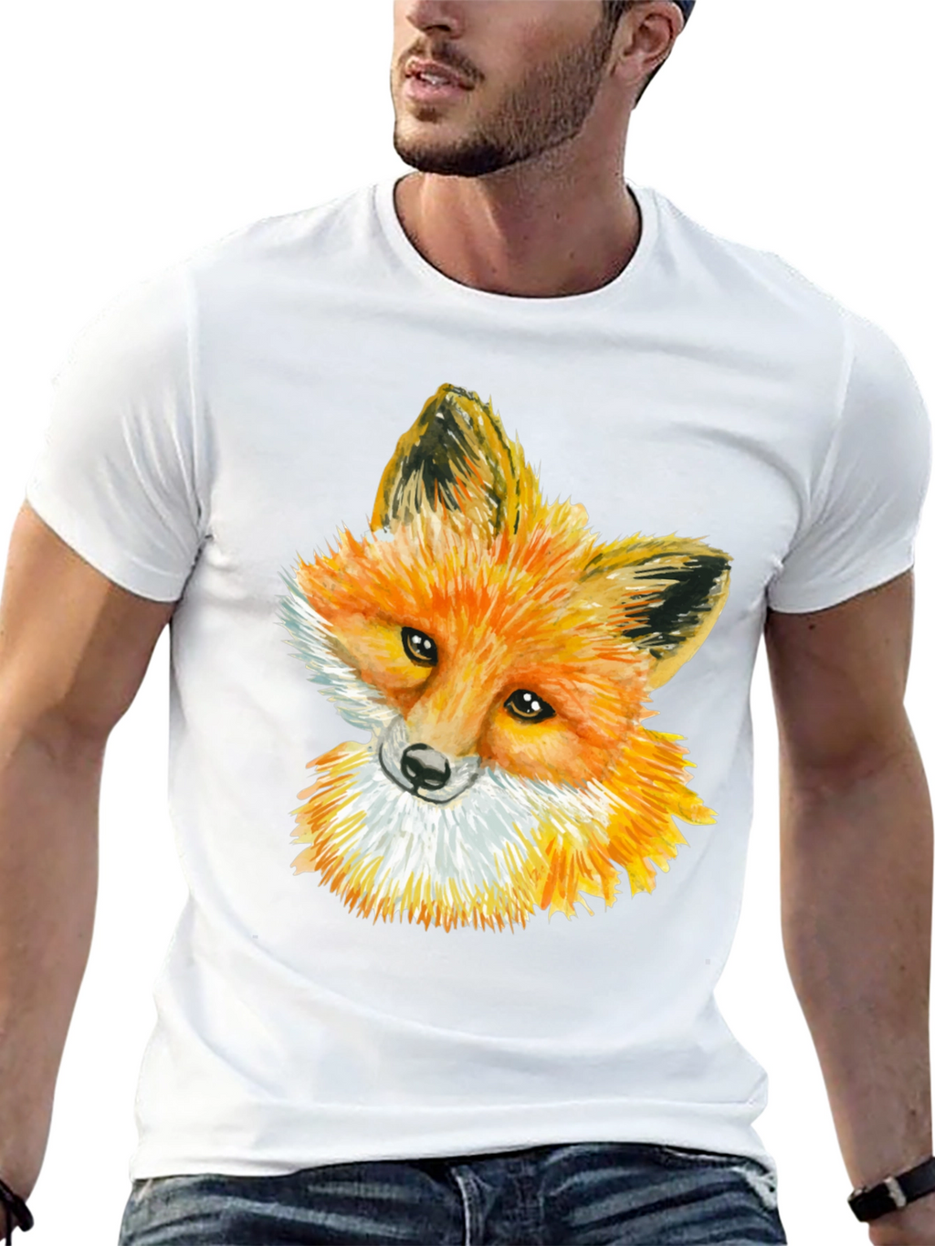 Fox Graphic Black Tee