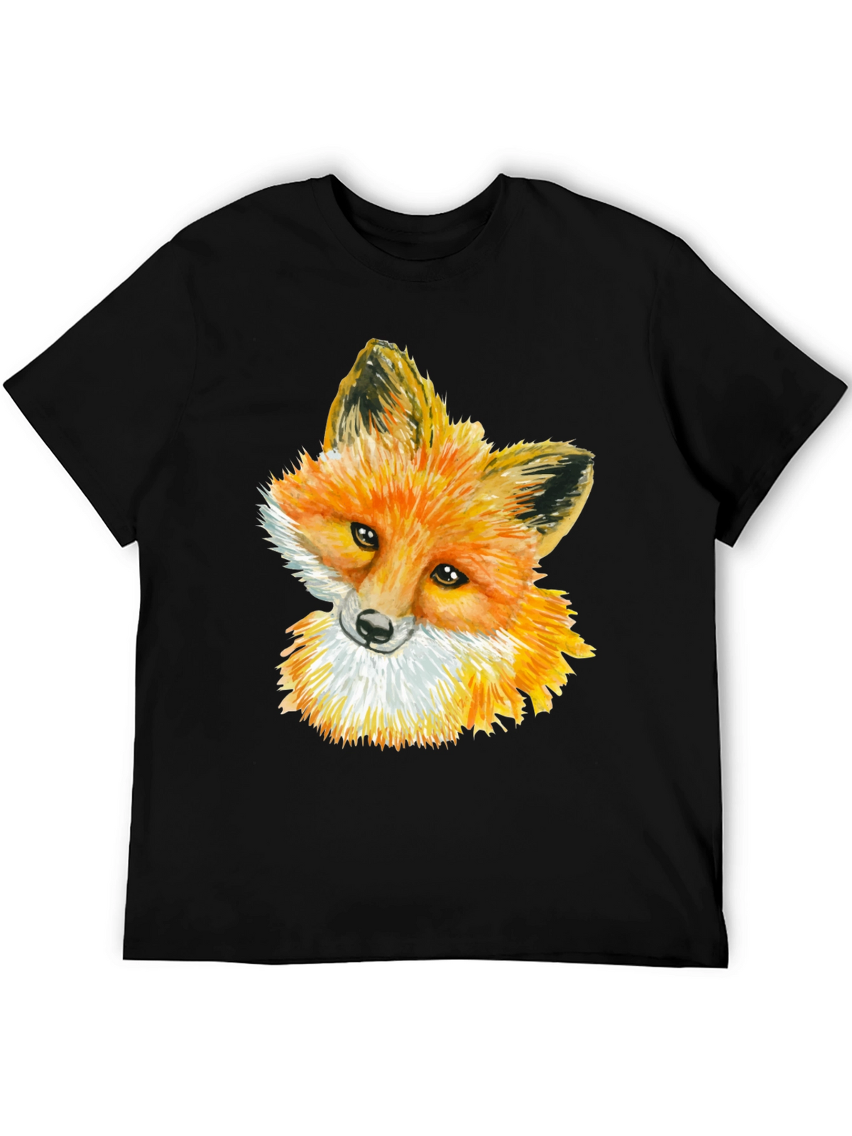 Fox Graphic Black Tee