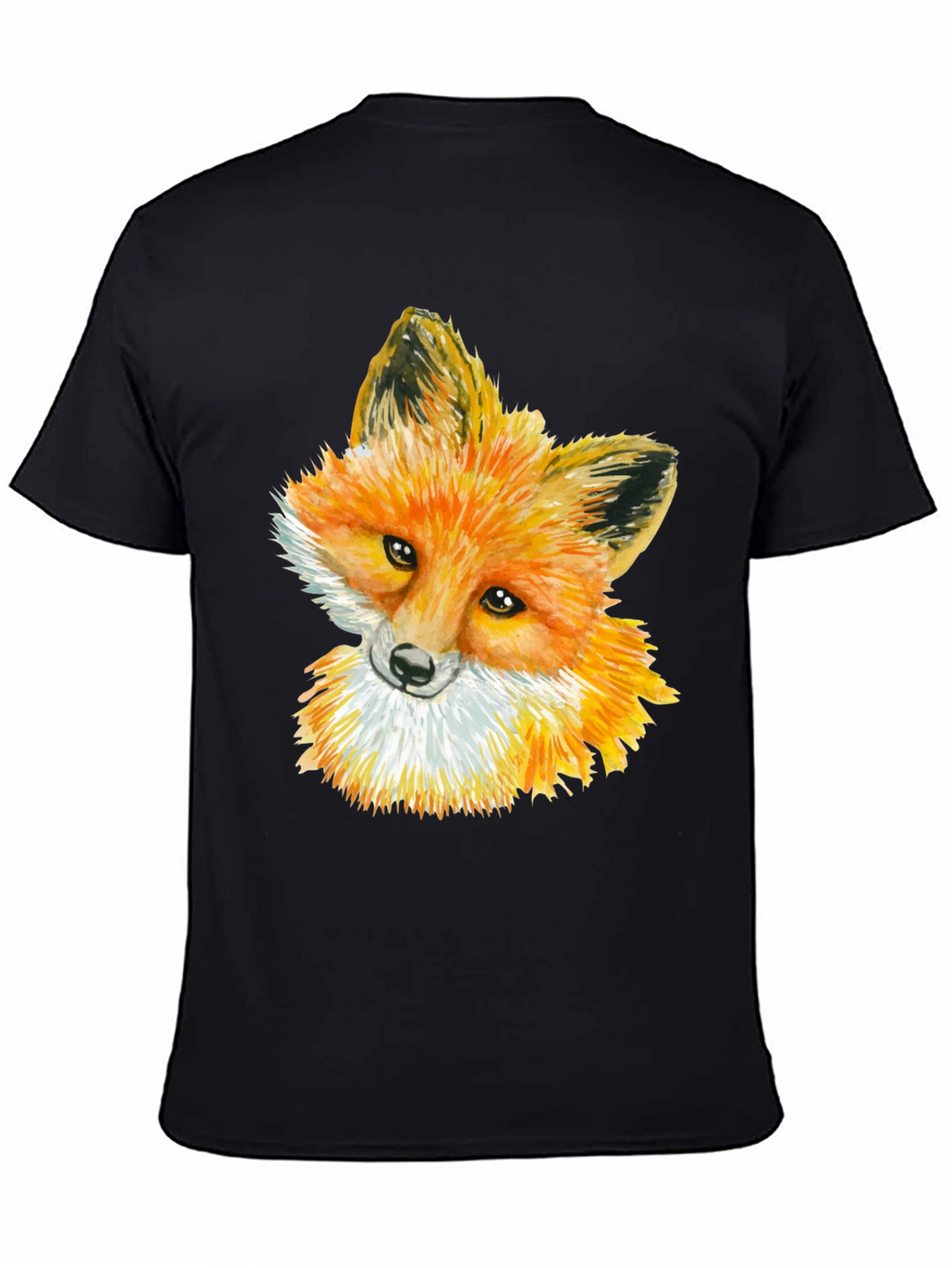 Fox Graphic Black Tee