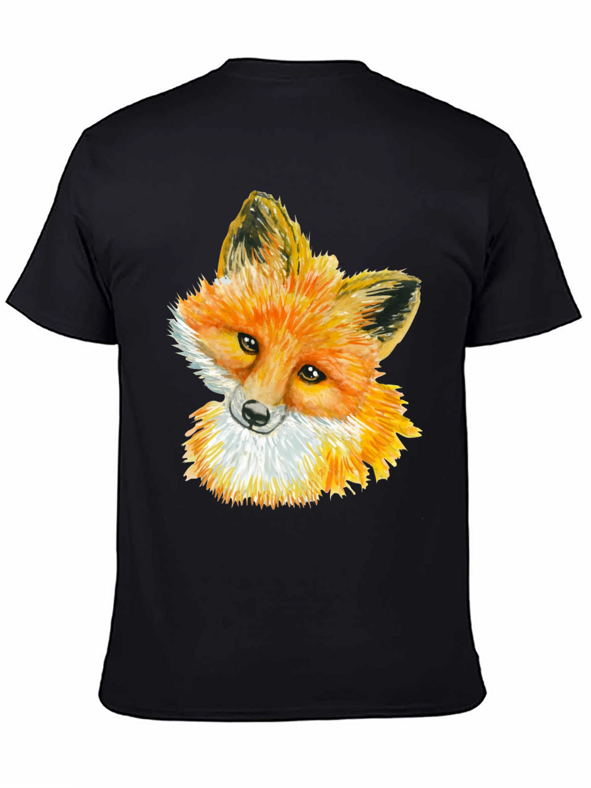 Fox Graphic Black Tee